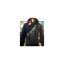 Felpa uomo Boxing bicolore con logo stampato e cappuccio 2