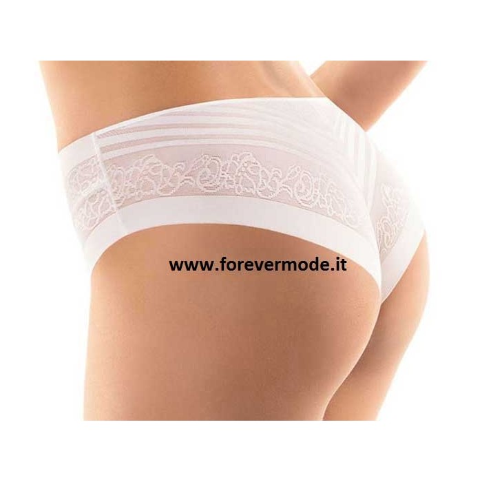 Slip culotte donna SieLei, elastici piatti e ricami invisibili