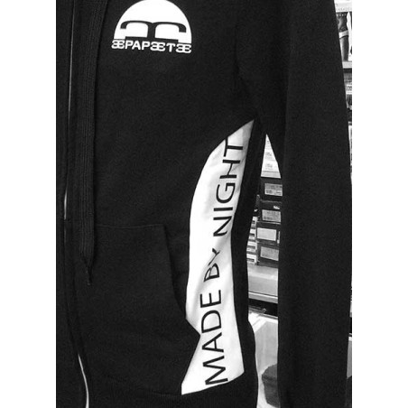 Felpa uomo Papeete con logo frontale, laterale e sulla manica