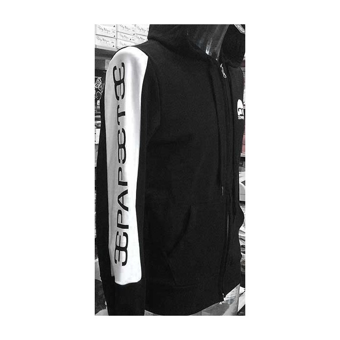 Felpa uomo Papeete con logo frontale, laterale e sulla manica