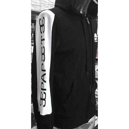 Felpa uomo Papeete con logo frontale, laterale e sulla manica