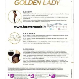 Collant donna GoldenLady My Secret 40 senza cuciture con corpino 2