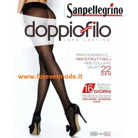 2 Collant donna Sanpellegrino 22den tuttonudo, lunga durata