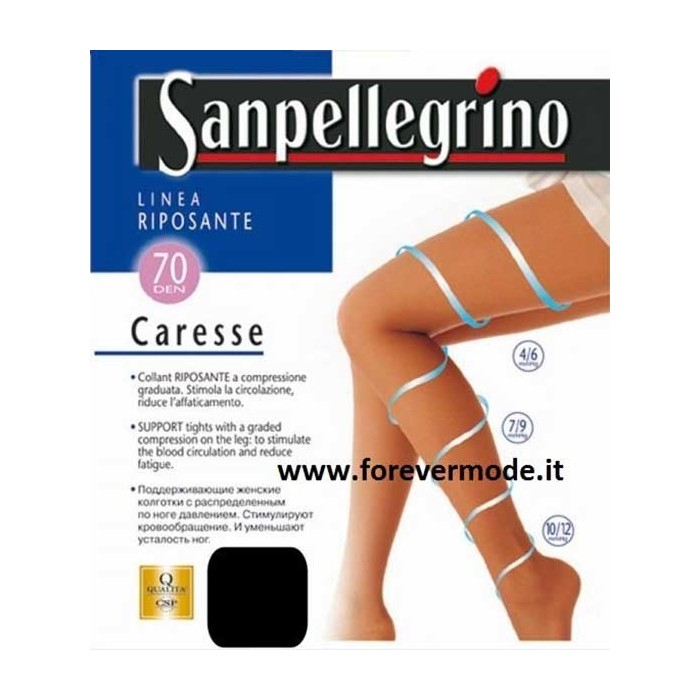 2 Collant donna Sanpellegrino Caresse 70 den riposante
