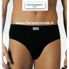 3 Slip uomo Nottingham, cotone bielastico con elastico infilato