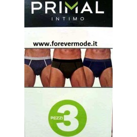 3 Slip uomo Primal in cotone cravatta fantasia con elastico loggato 2