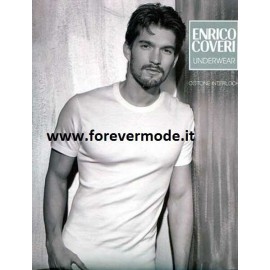 3 T-shirt uomo Coveri manica corta a girocollo in caldo cotone felpato invernale