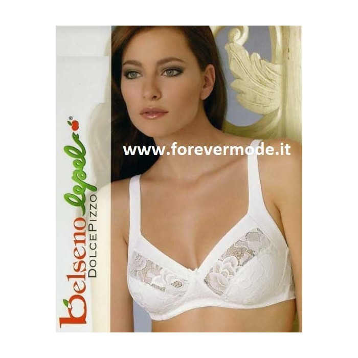 Reggiseno donna Lepel in pizzo senza ferretto non imbottito