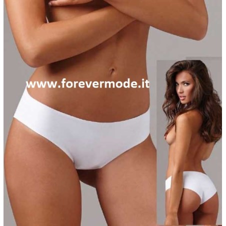 3 Slip short donna Emy a vita bassa in cotone e modal invisibili