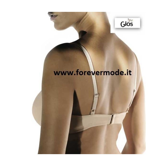 Reggiseno donna Gios senza ferretto non imbottito in microfibra traspirante