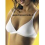 Reggiseno donna Gios a triangolo in cotone elasticizzato doppiato senza ferretto