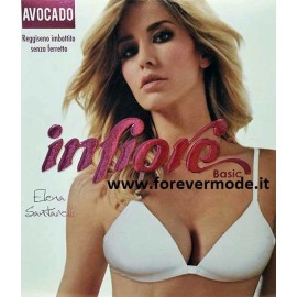 Reggiseno donna Infiore in microfibra senza ferretto e leggera imbottitura 2