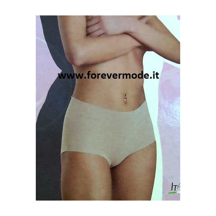 3 Slip donna Emy alte, cotone modal, invisilbile sotto i vestiti