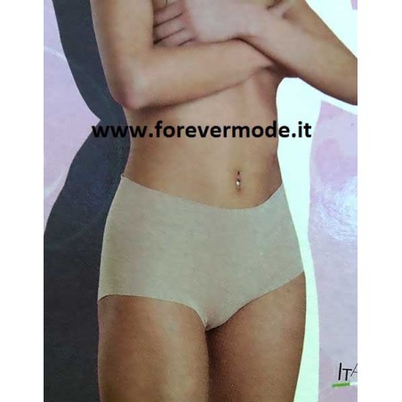 3 Slip donna Emy alte, cotone modal, invisilbile sotto i vestiti