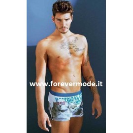 3 Boxer uomo Primal in cotone fantasia ed elastico loggato