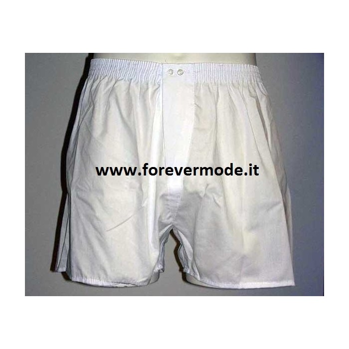 Boxer uomo Vela in cotone sanforizzato con apertura a 2 bottoni