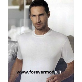 3 T-Shirt uomo Nottingham manica corta a girocollo in cotone mercerizzato