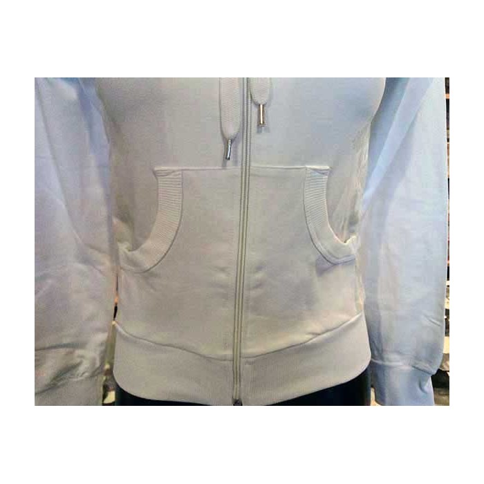 Felpa donna Angel Devil con stampa logo tasche e cappuccio