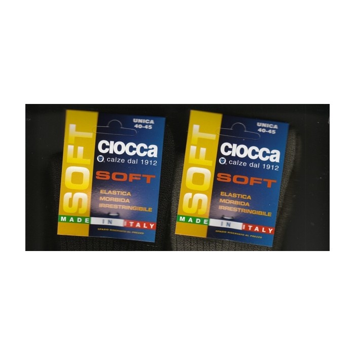 6 Calzettoni uomo Ciocca lunghe in morbida e calda piuma