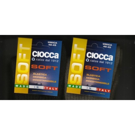 6 Calzettoni uomo Ciocca lunghe in morbida e calda piuma