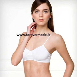 Brassière donna Bellissima senza cuciture in microfibra spalla stretta 2