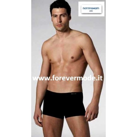 3 Boxer uomo Nottingham in cotone bi-elastico a vita bassa