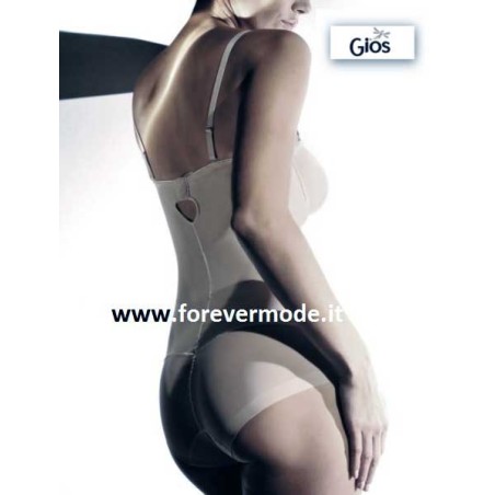 Body donna Gios Shape con ferretto e non imbottito a fascia