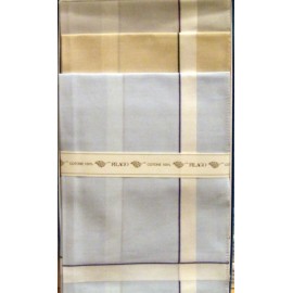 Fazzoletti uomo K2 tinta unita con righe vicino ai bordi 2