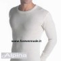 T-Shirt uomo Alpina girocollo a manica lunga in pura lana