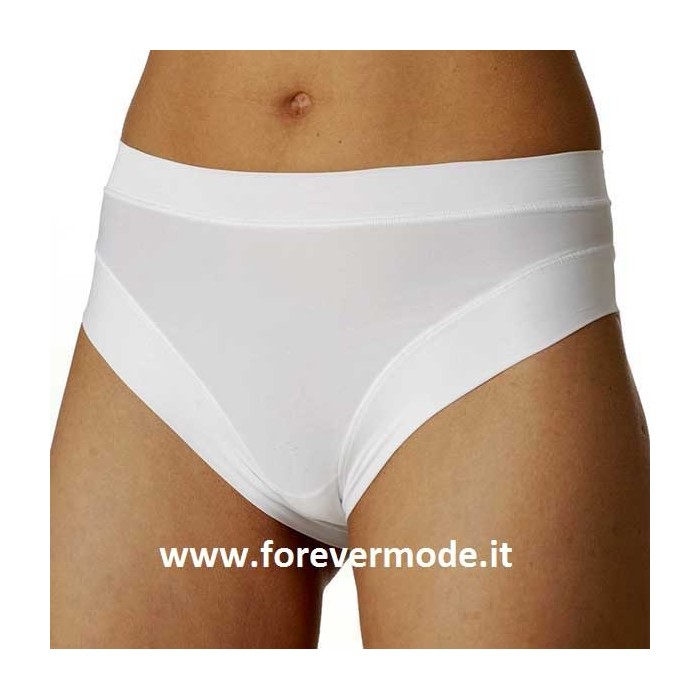 Slip donna Vajolet alta in morbida microfibra invisibile comfort