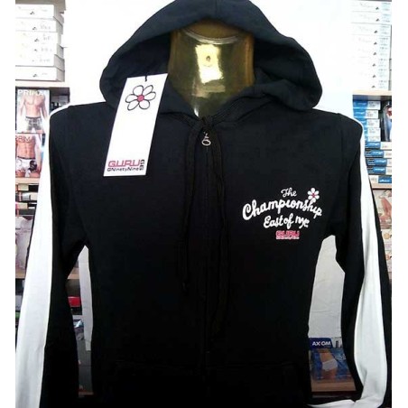 Felpa uomo Guru con logo stampato, riga sulla manica a contrasto Felpa uomo Guru con logo stampato, riga sulla manica a contrasto