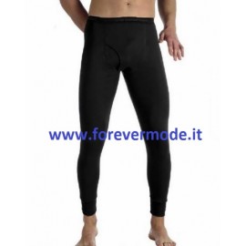 Mutanda uomo Map o Coveri gamba lunga in cotone felpato con apertura