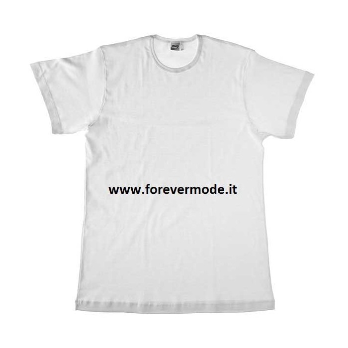 3 T-shirt uomo Map o Moretta manica corta a girocollo in cotone EXTRE LARGE