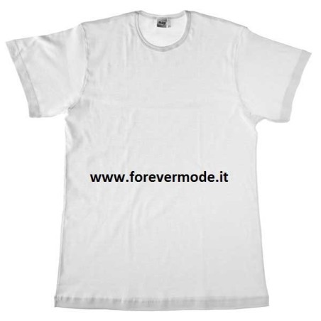 3 T-shirt uomo Map o Moretta manica corta a girocollo in cotone EXTRE LARGE