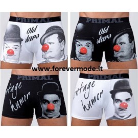 2 Boxer uomo Primal in cotone fantasia ed elastico logato 2