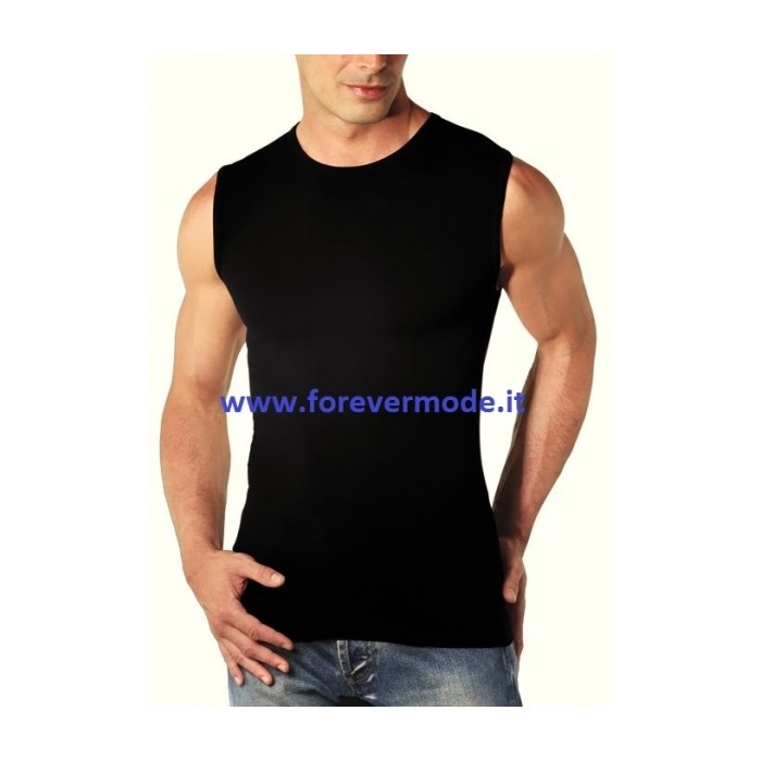 maglietta smanicata uomo