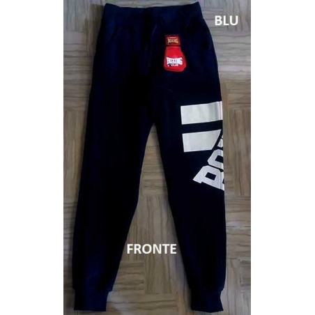 Pantalone tuta uomo Boxing con logo, elastico in vita e tasche