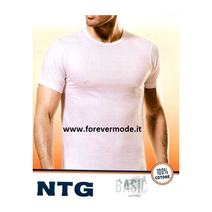 3 T-shirt uomo Nottingham manica corta girocollo in puro cotone