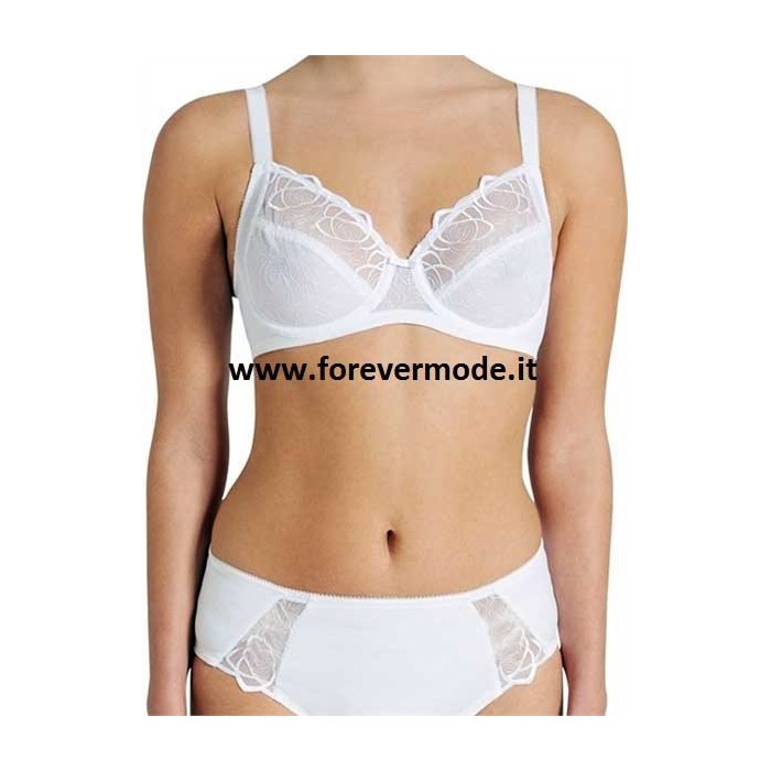 Reggiseno donna Triumph Flower Passione W con ferretto e pizzo