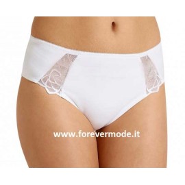 Slip donna Triumph Flower Passione Tai con inserti in pizzo