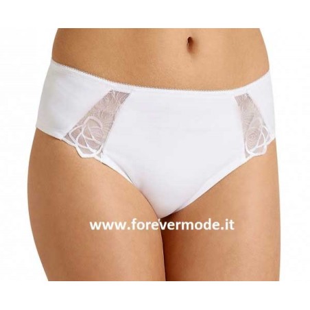 Slip donna Triumph Flower Passione Tai con inserti in pizzo
