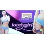 3 Short donna Emy vita bassa in cotone modal  e pizzo