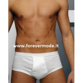 3 Slip uomo Fragi midi in cotone mercerizzato con apertura frontale 2