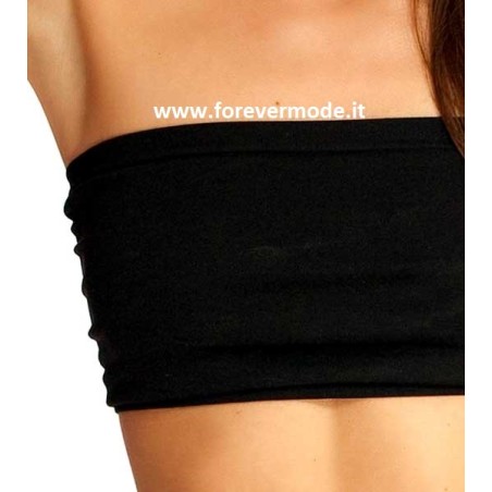 Reggiseno a fascia donna C&C in morbida microfibra senza cuciture