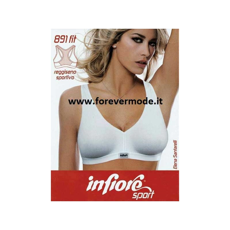 reggiseno sportivo incrociato dietro