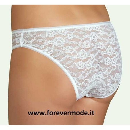 Slip donna Triumph Dream On Mini vita bassa in microtulle+pizzo