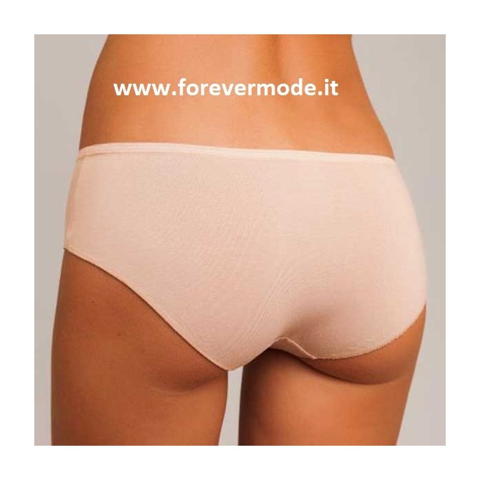 Slip donna Triumph Fresh Up Hipster Midi a vita bassa in cotone