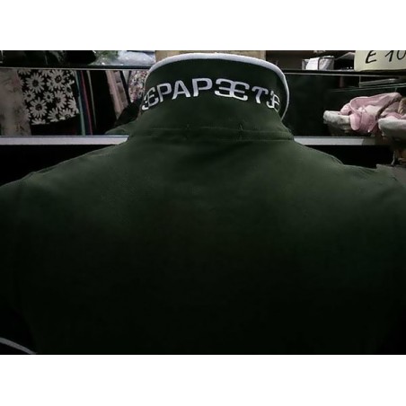 Polo uomo Papeete con logo ricamato e stampato sul collo