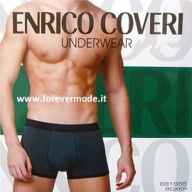 3 Boxer uomo Enrico Coveri con bande ed elastico loggato