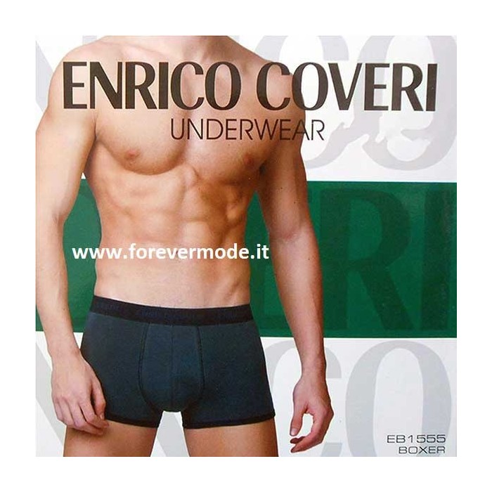 3 Boxer uomo Enrico Coveri con bande ed elastico loggato